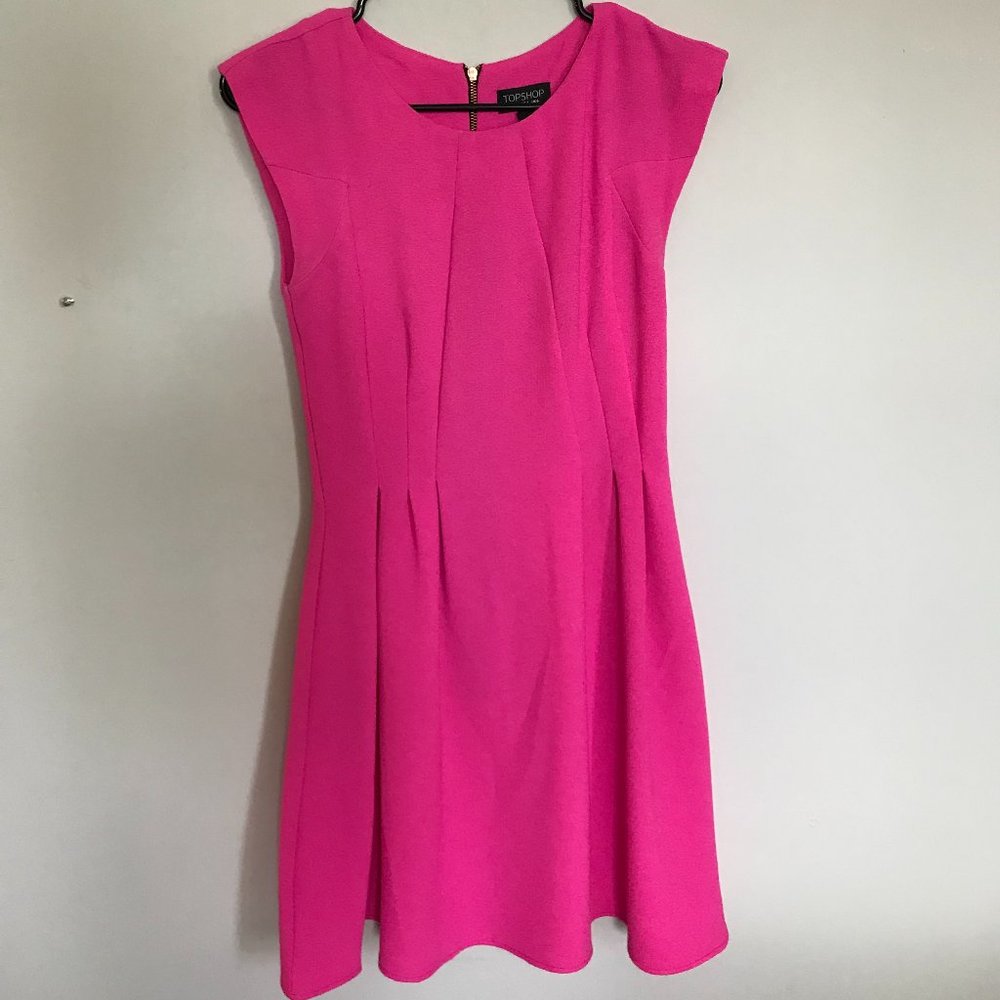 Topshop Women's Dress - Pink - Size 2